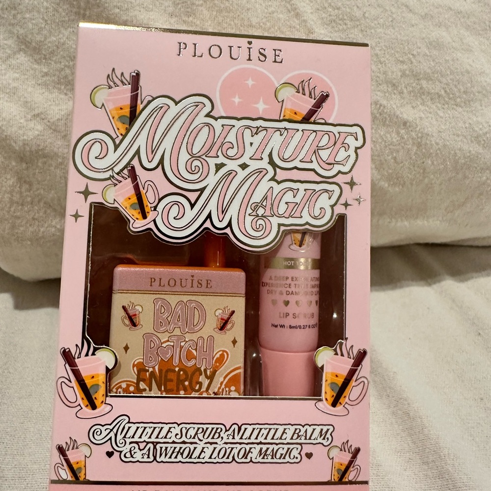 Plouise Lip Balm and Lip Scrub - Hot Toddy
